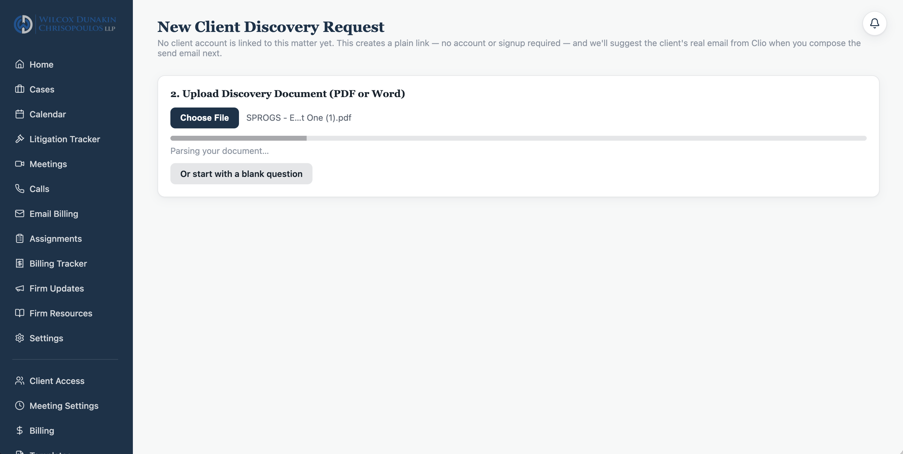 FirmRx discovery automation interface
